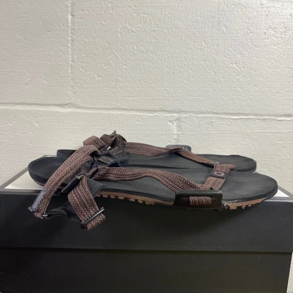 Xero Shoes Z-Trail EV Strappy Minimalist Barefoot Brown Hiking Sandals Men's 13